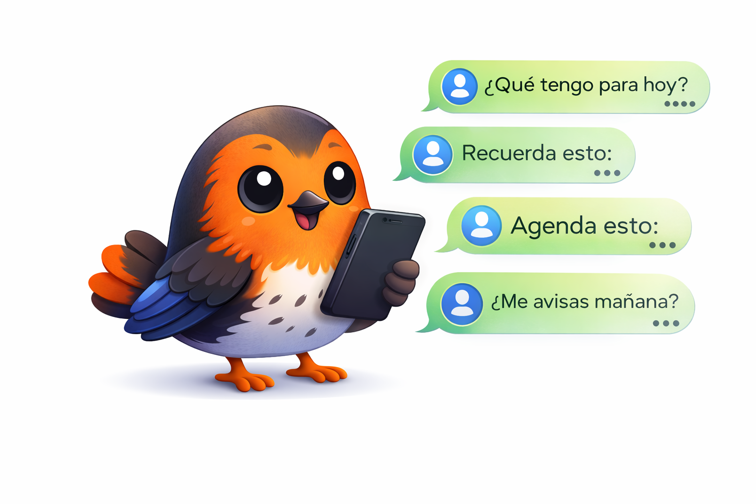 Chatea con Chui por WhatsApp